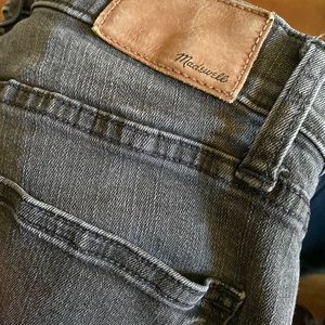 Madewell black skinny jeans